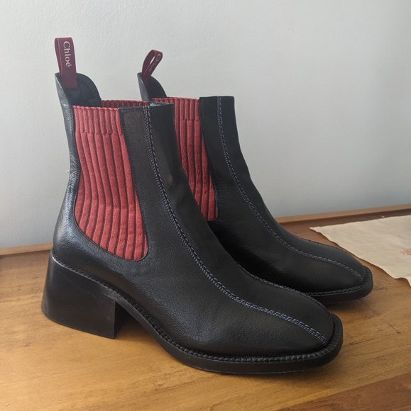 SOLD rare Chloe Bea Chelsea Boot - Picture 5 of 16